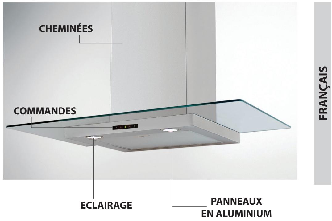 SAMSUNG HDC6C55UX/EUR - HOTTE de cuisine - 1
