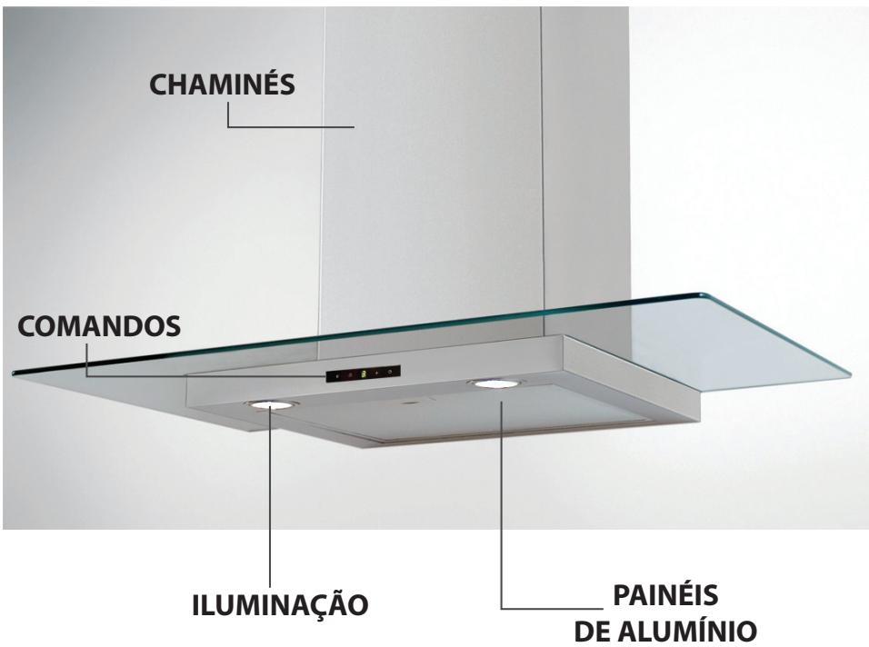 SAMSUNG HDC6C55UX/EUR - EXAUSTOR DE COZINHA - 1