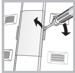 INDESIT ENTMH192A1FW - Remplacement de liampoule déclairage * - 1