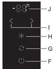 GORENJE NRK6192TX4 - COMMANDES DU COMPARTIMENT FRAÎCHEUR+ (ZEROZONE) - 1