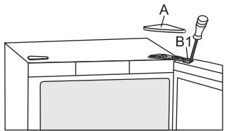 GORENJE NRK6192TX4 - Outils nécessaires : clef à douille 8 mm, tournevis Torx 25 mm, tournevis plat Cette opération nécessite au moins deux personnes. - 1