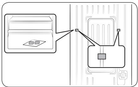 SAMSUNG RT53K6315SL - RT53K6315SL/EG - Étape 2 espacement (modèles applicables uniquement) - 1