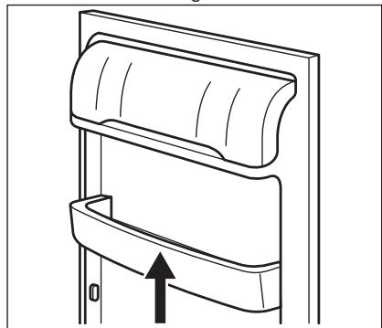 ZANUSSI ZRT27101WA - COLOCACION DE LOS ESTANTES DE LA PUERTA - 1