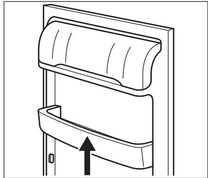 ZANUSSI ZRT27101WA - MISE EN PLACE DES BALCONNETS DE LA PORTE - 1