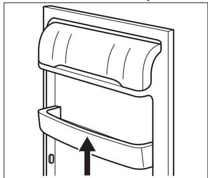 ZANUSSI ZRT27101WA - POSICIONAMENTO DAS PRATELEIRAS DA PORTA - 1