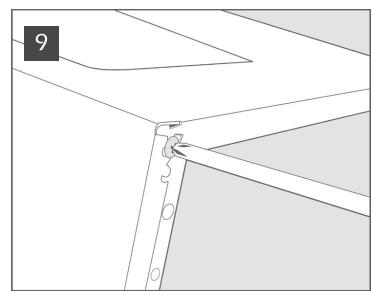 LADEN AM145AP - Inversion du sens de l'ouverture de la porte du compartiment intérieur - 3