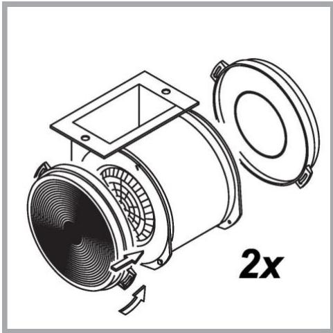 WHIRLPOOL AKR 648/2 IX - Filtro de carbôn circular - 1