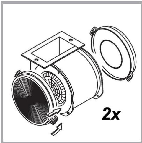 WHIRLPOOL AKR 648/2 IX - Kruhový filtru uhlikem - 1
