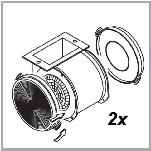 WHIRLPOOL AKR 648/2 IX - Filtru de carbune circular - 1