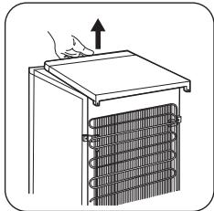 ZANUSSI ZRG15807WA - RÉVERSIBILITÉ DE LA PORTE - 4