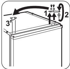 ZANUSSI ZRG15807WA - WECHSELN DES TÜRANSCHLAGS - 6