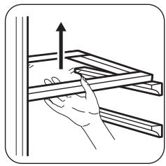 ZANUSSI ZRG15807WA - CLAYETTES AMOVIBLES - 1