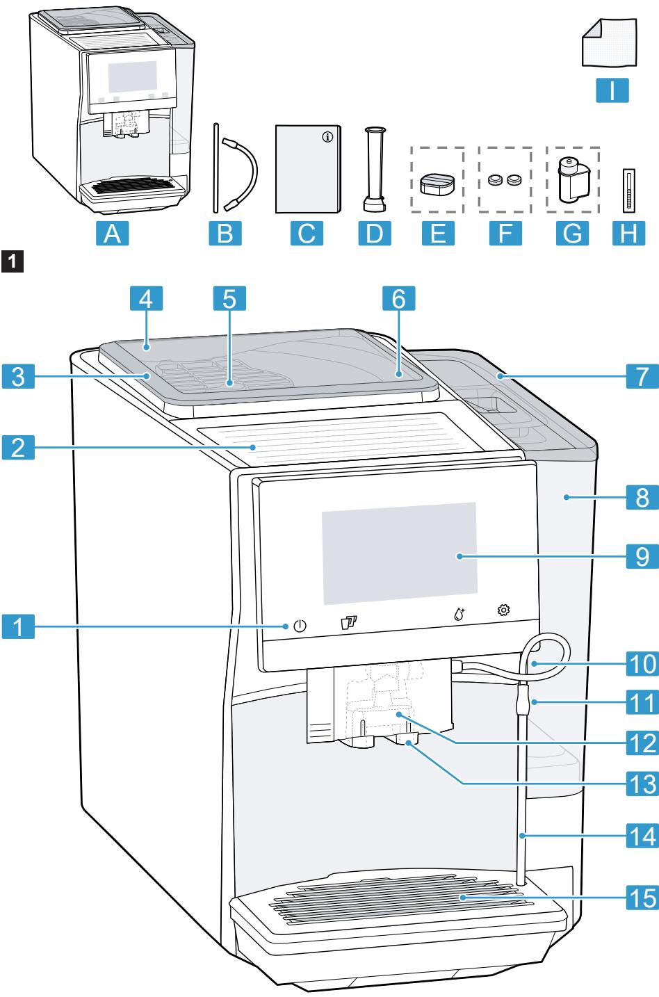 SIEMENS TP703R09 - Fully automatic espresso machine - 2