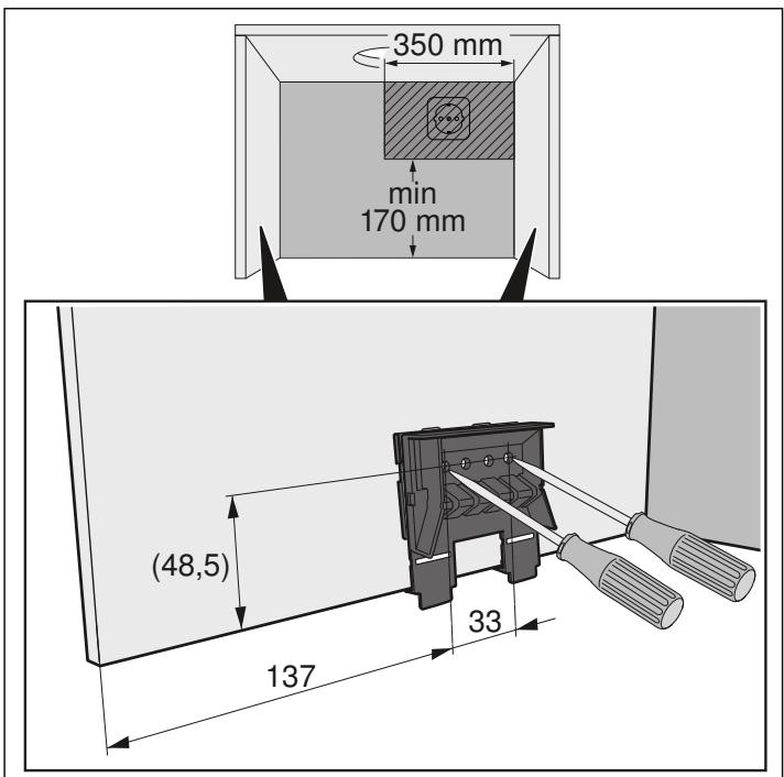 GAGGENAU AF210162 - Dimensions de l'appareil et distances de sécurité - 2