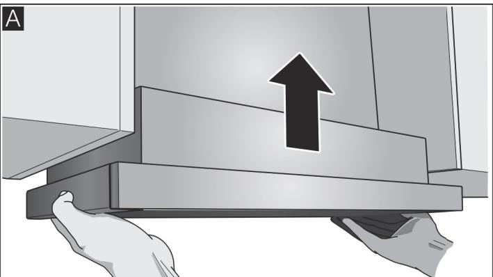 GAGGENAU AF210162 - Sliding the appliance up into place - 1