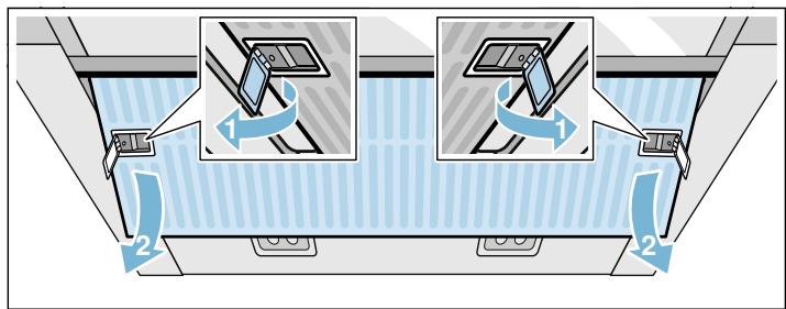 GAGGENAU AF210162 - Metalfettfilter ausbauen - 2