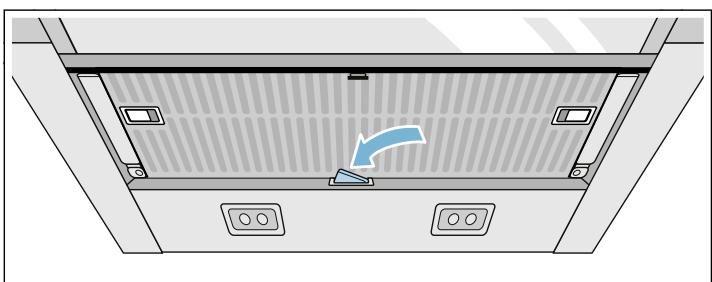 GAGGENAU AF210162 - Retirer le filtré métallique àGRAISSSE - 1