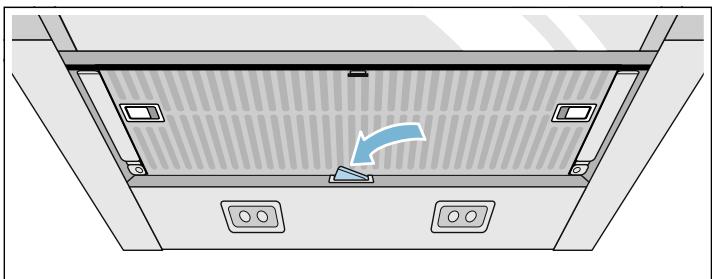 GAGGENAU AF210162 - Desmontar o filtro metalico de gorduras - 1