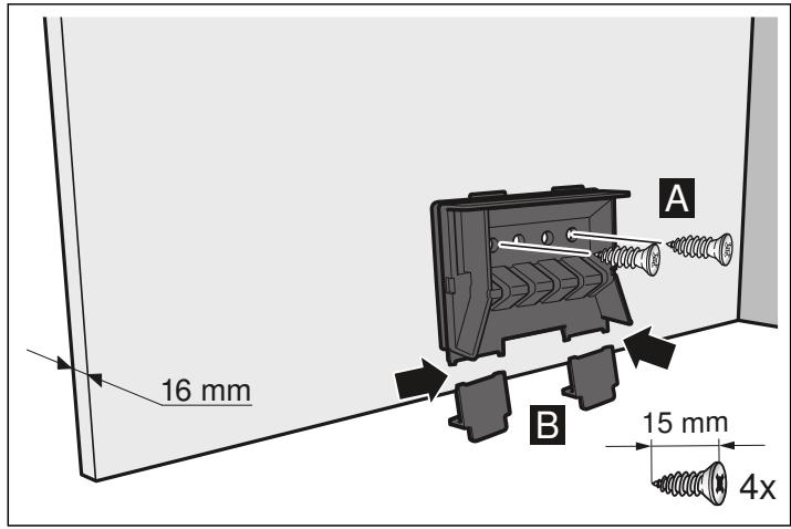 GAGGENAU AF210162 - Wandikte van het corpus: 16 mm - 1