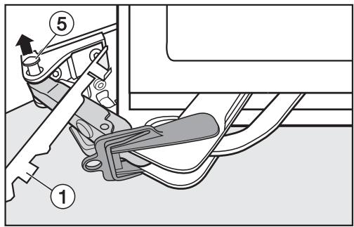 MIELE KFN15842DEDTCS - KFN 15842 D edt/cs - Inversion du sens d'ouverture de porte - 1