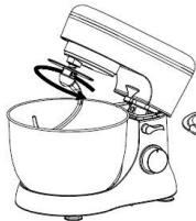 GOCLEVER KITCHEN MATE BASIC - USING THE MIXING BOWL - 4