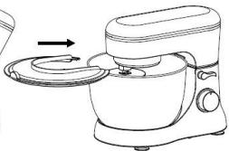 GOCLEVER KITCHEN MATE BASIC - USING THE MIXING BOWL - 5