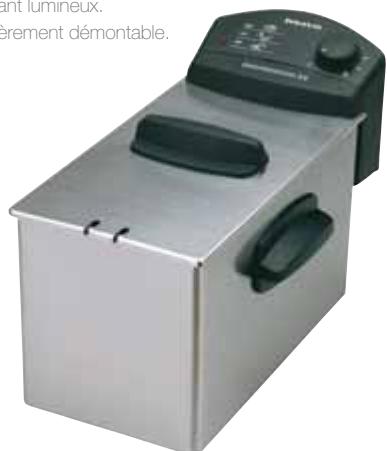 TAURUS 923001 CULINAIRE MYCOOK - Friteuse en acier inoxydable avec resistance immergee. - 1