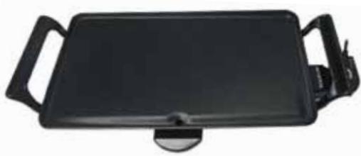 TAURUS 923001 CULINAIRE MYCOOK - Grill en aluminium coule lisse avec revêtement antiadhésif. - 1