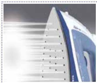 TAURUS 923001 CULINAIRE MYCOOK - STEAM IRON WITH SUPERGLIDING STAINLESS STEEL SOLEPLATE - 2