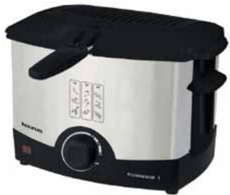 TAURUS 923001 CULINAIRE MYCOOK - Friteuse compacte avec cuve de fondition. - 1