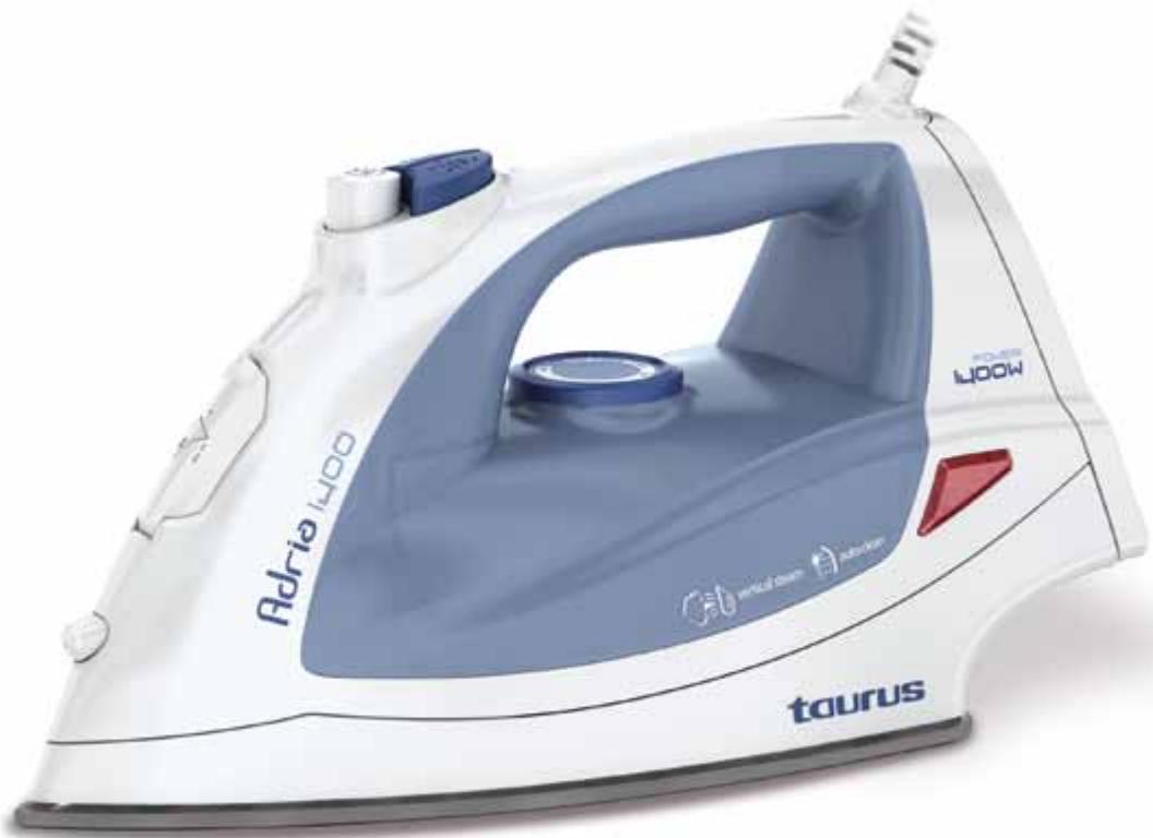 TAURUS 923001 CULINAIRE MYCOOK - STEAM IRON WITH SUPERGLIDING STAINLESS STEEL SOLEPLATE - 3