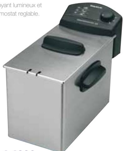 TAURUS 923001 CULINAIRE MYCOOK - Freiteuse professionelle en acier inoxydable avec système anti-mélange des saveurs. - 1