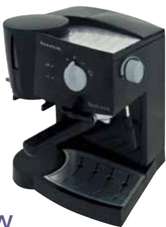 TAURUS 923001 CULINAIRE MYCOOK - Cafetière exprés avec distributeur de café moulu. 15-bar. Acessoire dosettes E.S.E. - 2