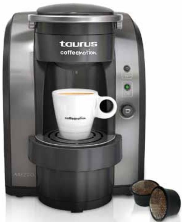 TAURUS 923001 CULINAIRE MYCOOK - Machine à Café à Capsules. 19 Bars. - 2