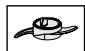 BOSCH MC812S820 - Kneading hook (plastic) - 1