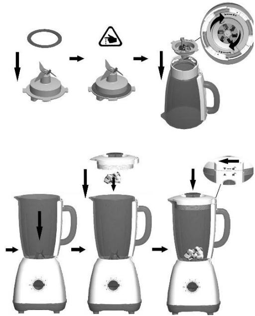 GORENJE B800RL - Priprava na uporabo: - 1