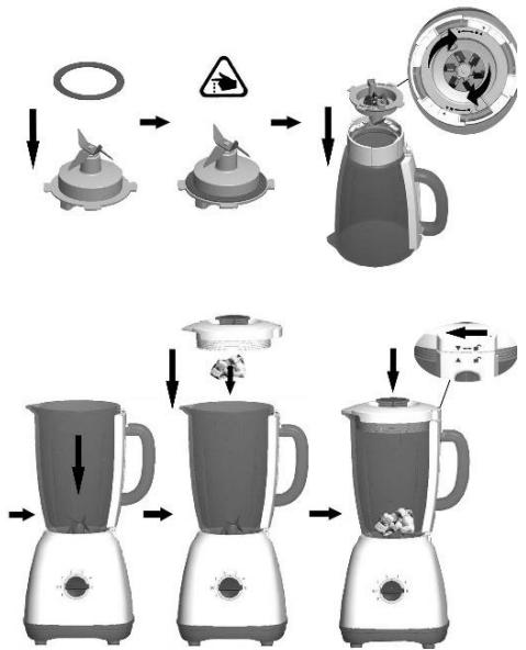 GORENJE B800RL - Utilizarea aparatului - 1