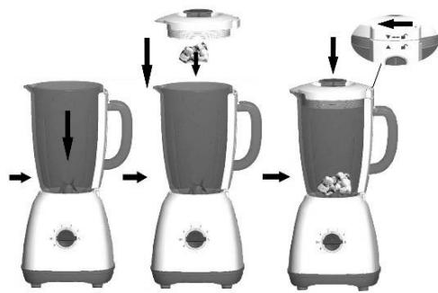 GORENJE B800RL - POUZITIE MIXERA: - 2