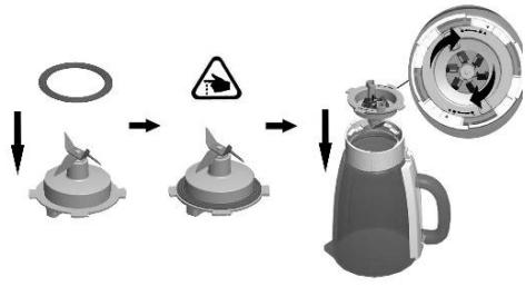 GORENJE B800RL - POUZITIE MIXERA: - 1