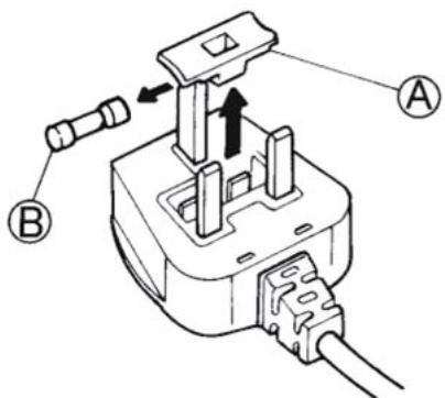 WHIRLPOOL BLF8001OX - Remplacement du fusible. - 1
