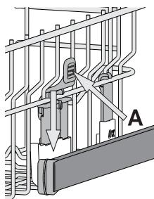 HOTPOINT HSIC3T127C  -  HSIC 3T127 C - AJUSTER LA HAUTEUR DU PANIER SUPÉRIEUR - 1