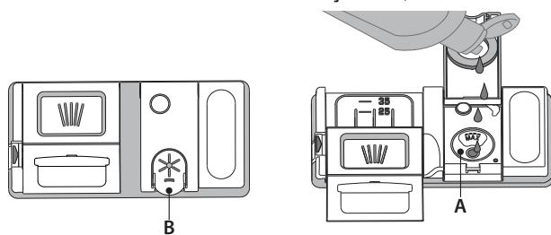HOTPOINT HSIC3T127C  -  HSIC 3T127 C - REMPLIR LE DISTRIBUTEUR DE LIQUIDE DE RINÇAGE - 1