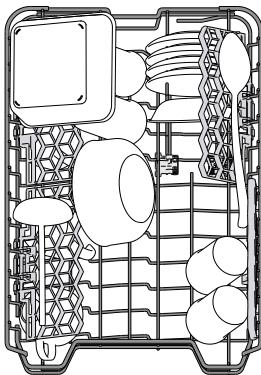 HOTPOINT HSIC3T127C  -  HSIC 3T127 C - PANIER SUPÉRIEUR - 1
