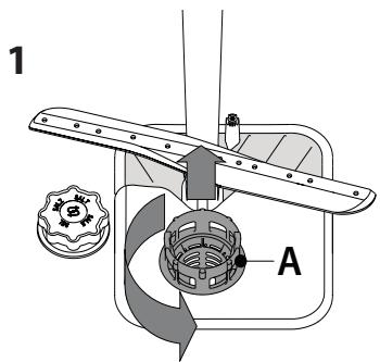HOTPOINT HSIC3T127C  -  HSIC 3T127 C - N'utilise pas le lave-vaiselle sans les filtres ou si un filtré est mal ajusté. - 1