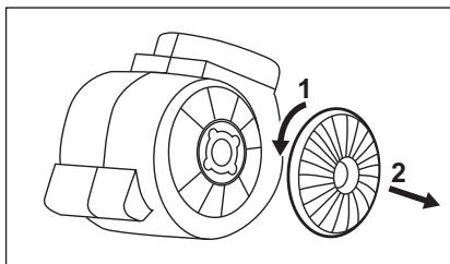 ZANUSSI ZFV916Y - UKLJUCIVANJE I ISKLJUCIVANJE OBAVIJESTI O FILTRU - 6
