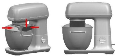 GORENJE MMC1000RL  -  MMC1000XE - LOPATKA MIXÉRU / ŠLEHAČ / HÁK NA TÉSTO - 2