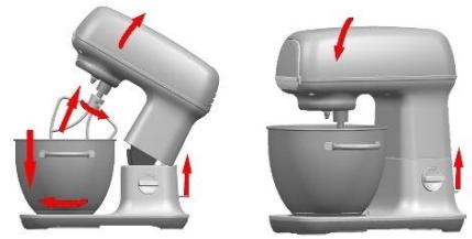 GORENJE MMC1000RL  -  MMC1000XE - TURMIXOLÁS / HABVERÉS / DAGASZTÁS - 1