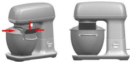 GORENJE MMC1000RL  -  MMC1000XE - MIESZADLO ŁOPATKOWE/TRZEPACZKA/UGNIATA RKA DO CIASTA - 2