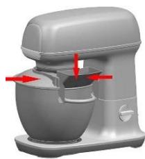 GORENJE MMC1000RL  -  MMC1000XE - KNETEN/RUHREN/SCHLAGEN - 3