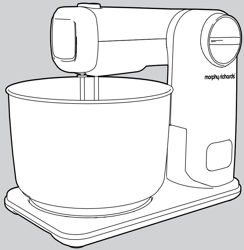 MORPHY RICHARDS 48992 ACCENTS - Accents Folding Stand Mixer - 1